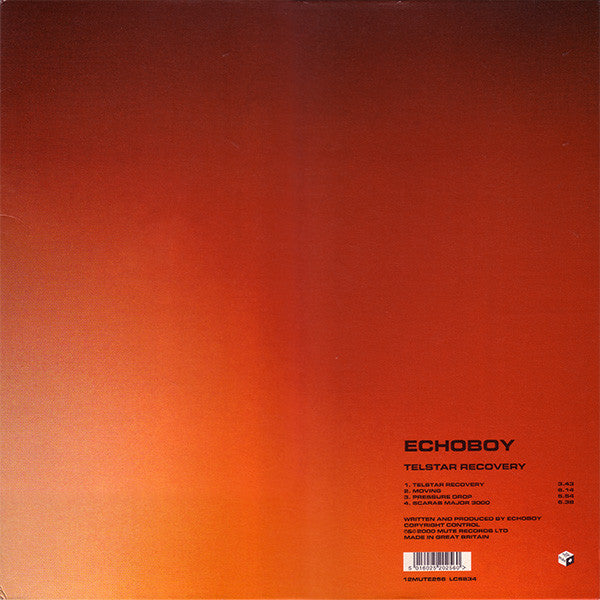 Echoboy - Telstar Recovery - Used Vinyl Record 12"
