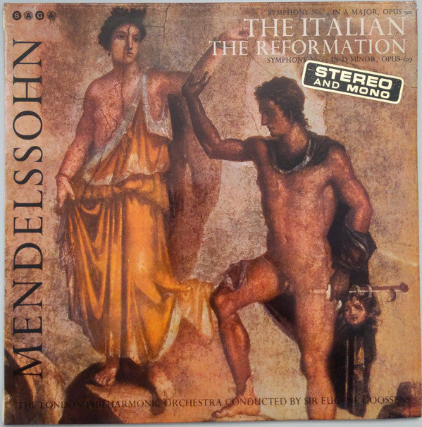 Felix Mendelssohn-Ba - Italian, The Reformation Symphonies - Used Vi