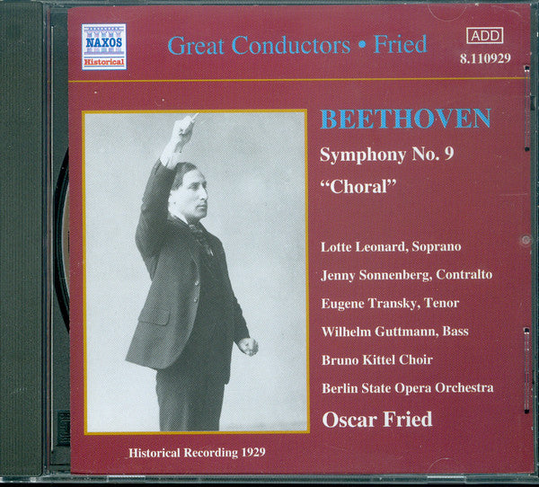 Ludwig van Beethoven - Symphony No. 9 "Choral" (Historical Recording