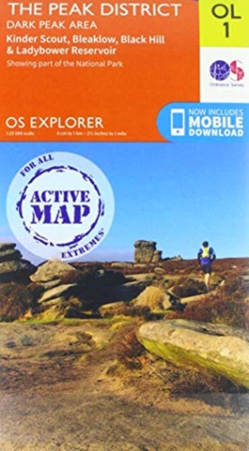 Peak District : Dark Peak Area : OL01 - New Sheet map