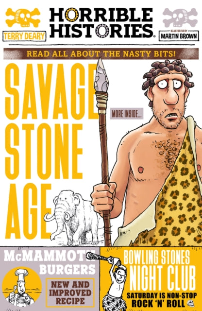 Terry Deary - Savage Stone Age (newspaper edition) - Paperback