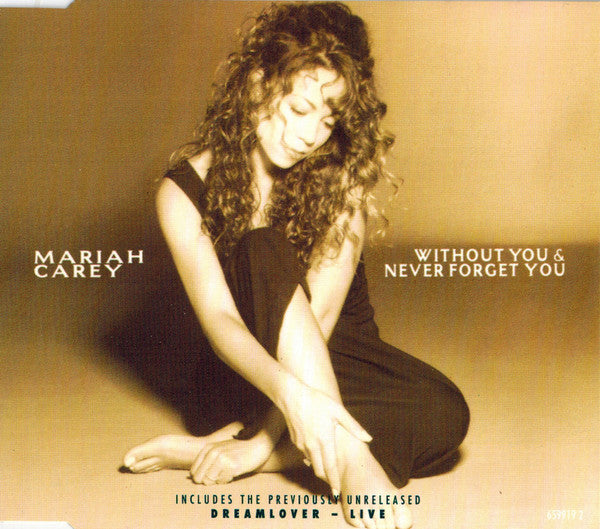 Mariah Carey - Without You & Never Forget You - Used CD