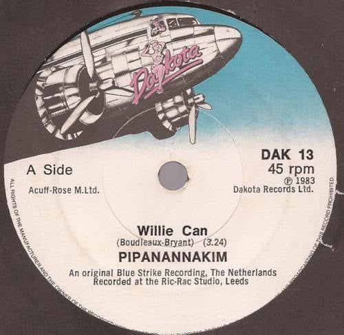 Pipanannakim - Willie Can - Used Vinyl Record 7"