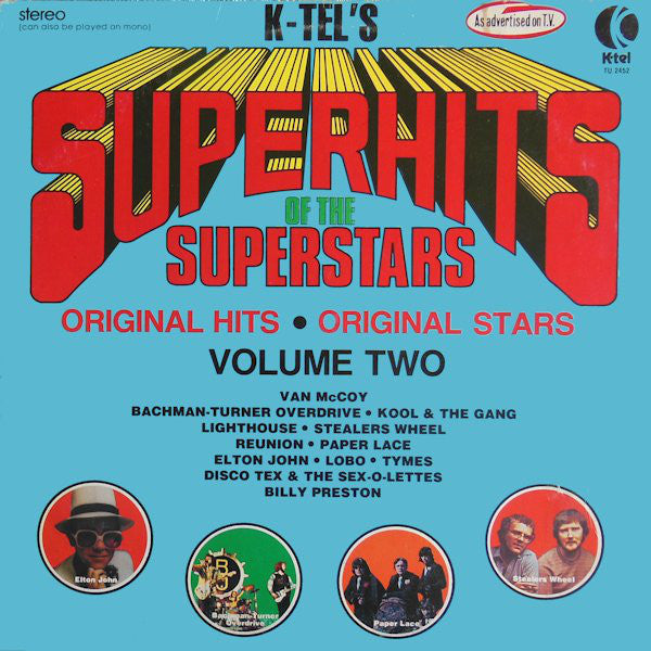 Various - Superhits Of The Superstars - Volume Two - Used Vinyl Recor
