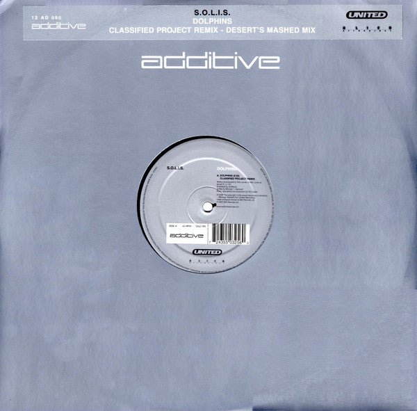 S.O.L.I.S. - Dolphins - Used Vinyl Record 12"