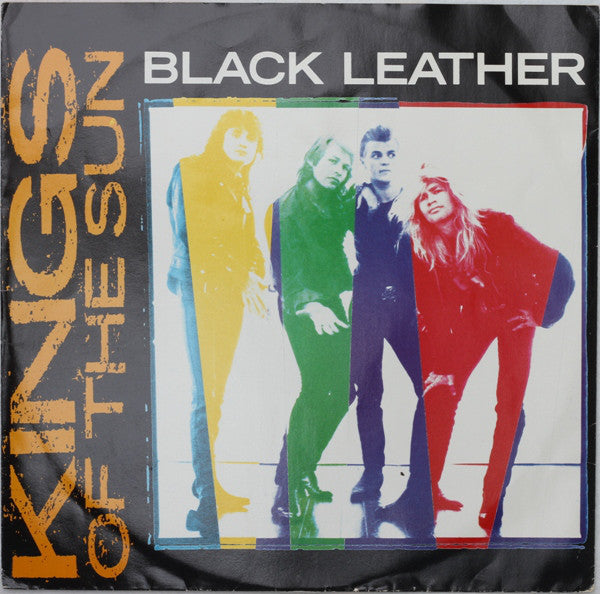 Kings Of The Sun - Black Leather - Used Vinyl Record 12"