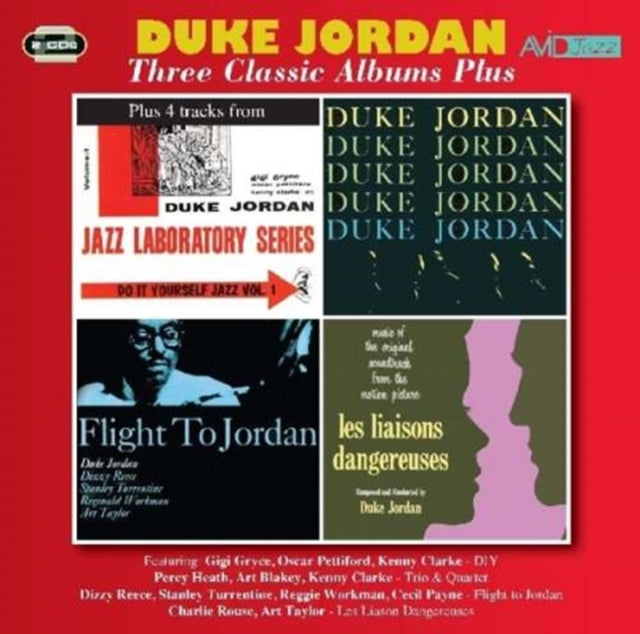 DUKE JORDAN - Three Classic Albums Plus (Trio & Quartet / Flight To Jo