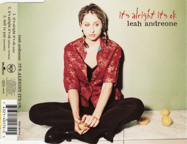 Leah Andreone - It's Alright It's OK - Used CD