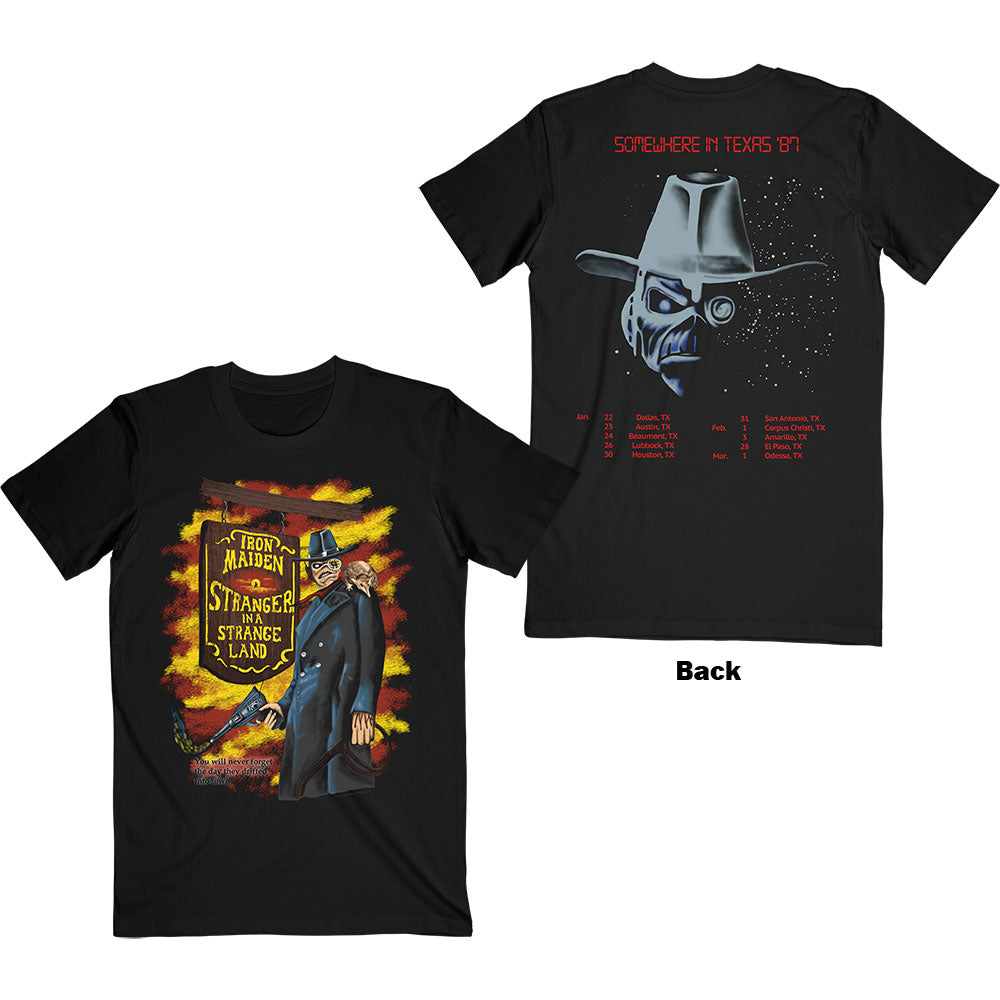 Iron Maiden - tshirt - Unisex - Short Sleeves - Large