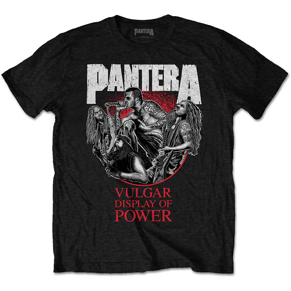 Pantera - tshirt - Unisex - Short Sleeves - Large