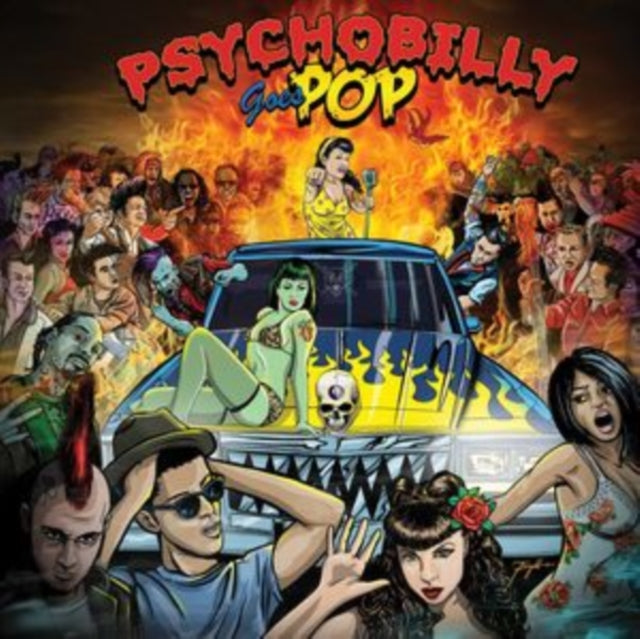 VARIOUS ARTISTS - PSYCHOBILLY GOES POP - Vinyl Record