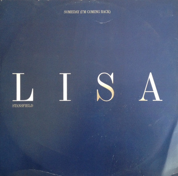 Lisa Stansfield - Someday (I'm Coming Back) - Used Vinyl Record 12"