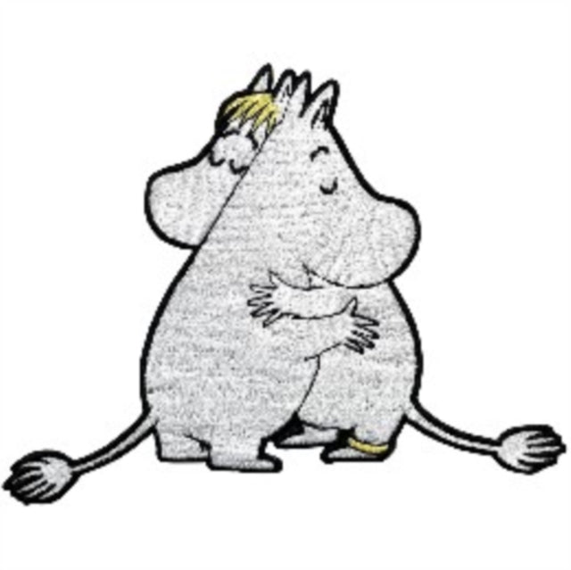 Moomintroll & Snorkmaiden Sew On Patch - Non-book item