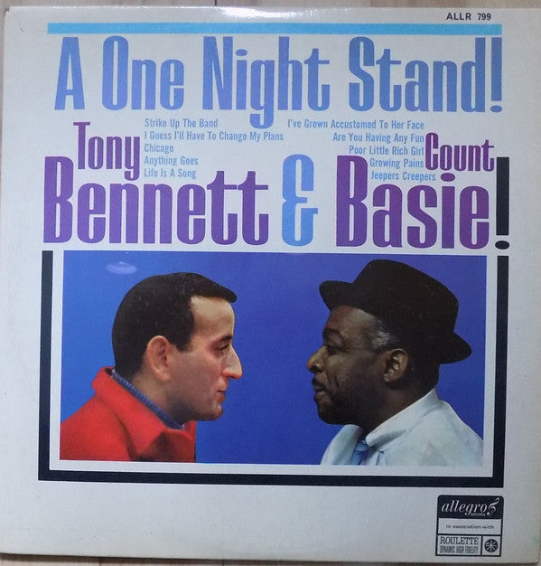 Tony Bennett - A One Night Stand! - Used Vinyl Record