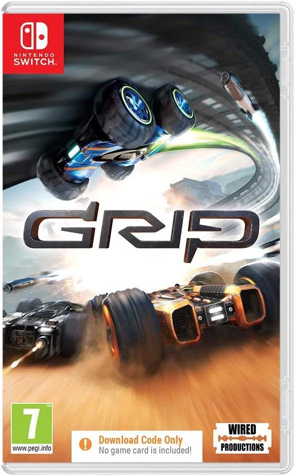 GRIP Combat Racing (Code in a Box) /Switch - New Switch