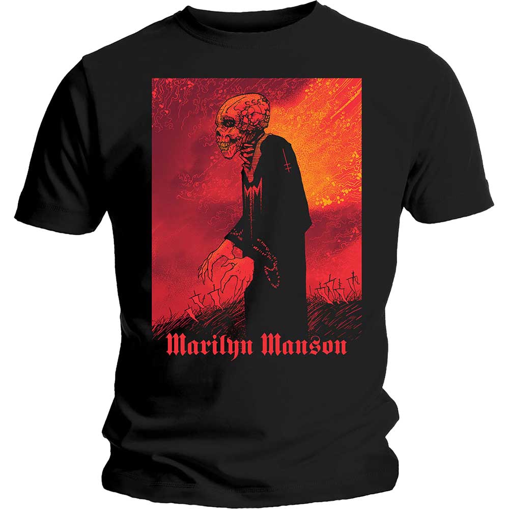 Marilyn Manson - tshirt - Unisex - Short Sleeves - Medium