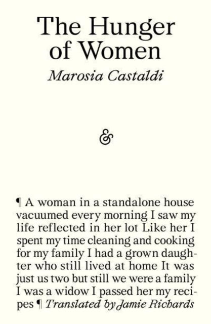 Marosia Castaldi - Hunger of Women - New Paperback