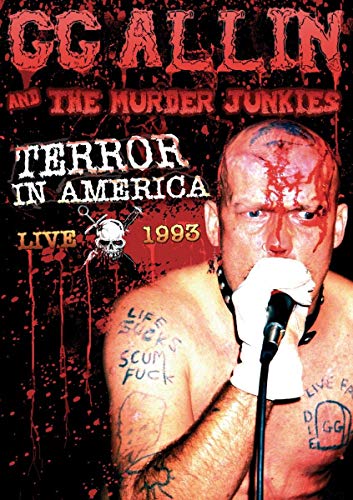 GG ALLIN - TERROR IN AMERICA: LIVE 1993 - New DVD