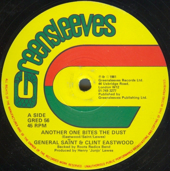 Clint Eastwood And G - Another One Bites The Dust / Young Lover - Used V