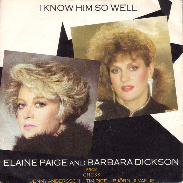 Elaine Paige - I Know Him So Well - Used Vinyl Record 7"