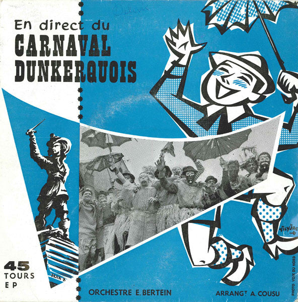 Orchestre Edmond Ber - En Direct Du Carnaval Dunkerquois - Used Viny
