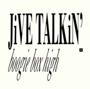 Boogie Box High - Jive Talkin' - Used Vinyl Record 7"