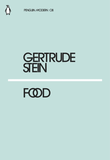 Gertrude Stein - Food - Paperback