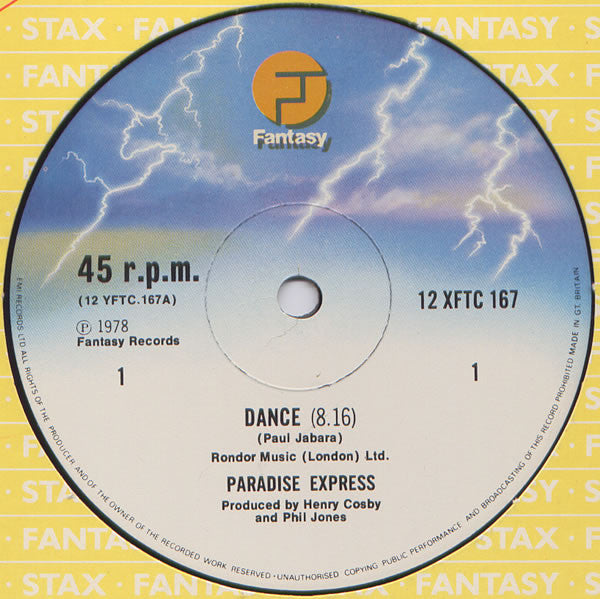 Paradise Express - Dance - Used Vinyl Record 12"