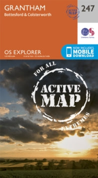 Ordnance Survey - Grantham : 247 - Map