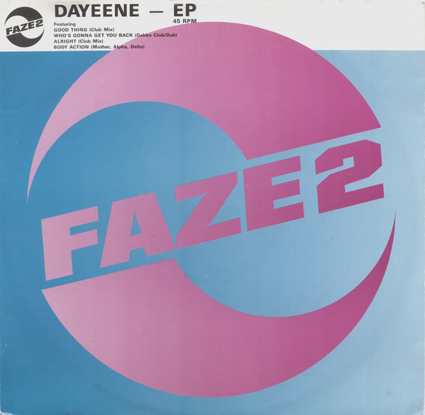 Dayeene - EP - Used Vinyl Record 12"