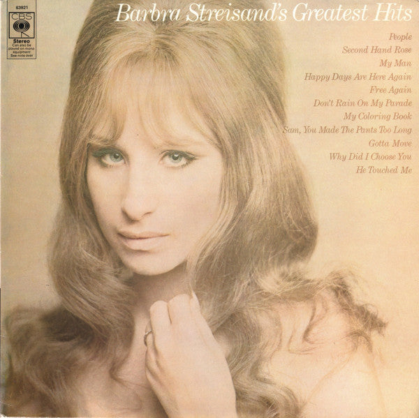 Barbra Streisand - 's Greatest Hits - Used Vinyl Record