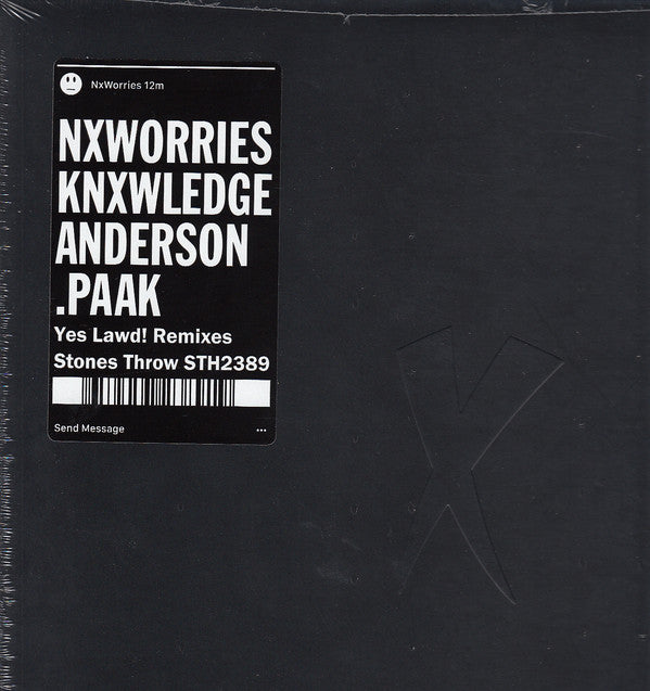 NxWorries - Yes Lawd! Remixes - Vinyl Record
