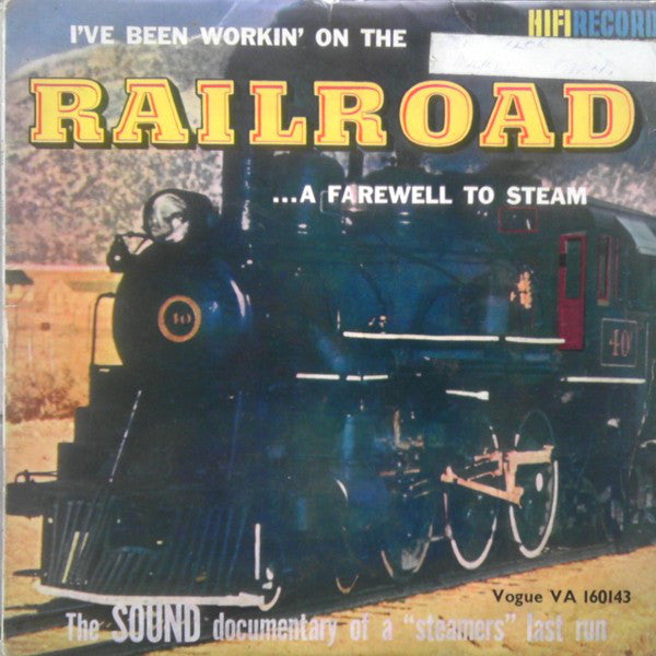 No Artist - Rail Sounds - A Farewell To Steam - Used Vinyl Record
