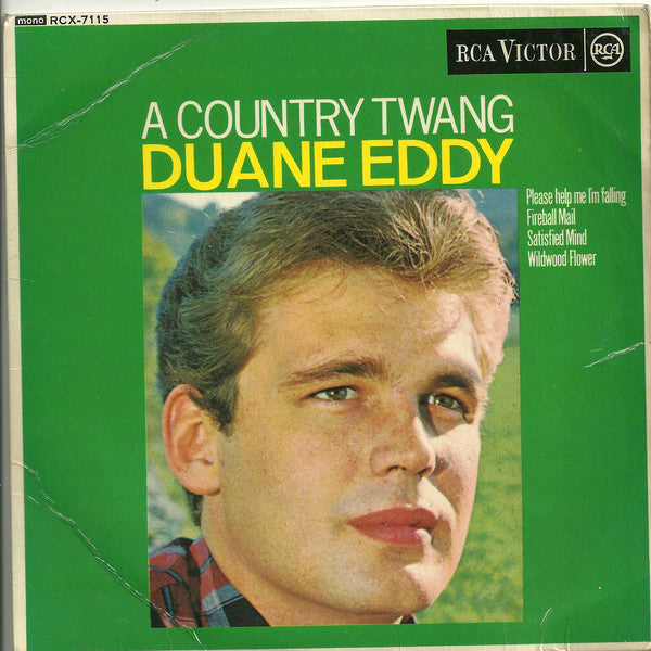 Duane Eddy - A Country Twang - Used Vinyl Record 7"