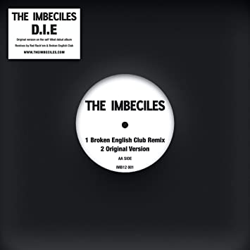 IMBECILES - D.I.E. REMIXES - Vinyl Record