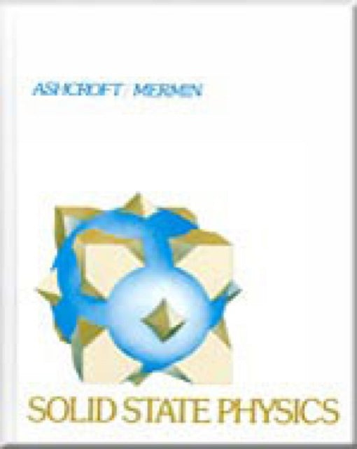 N. Mermin - Solid State Physics - Paperback