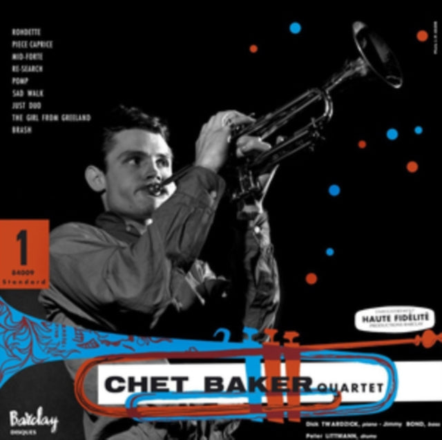Chet Baker Quartet - Chet Baker in Paris Vol 1 - Vinyl Record 1LP