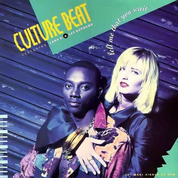 Culture Beat - Tell Me That You Wait - Used Vinyl Record 7"