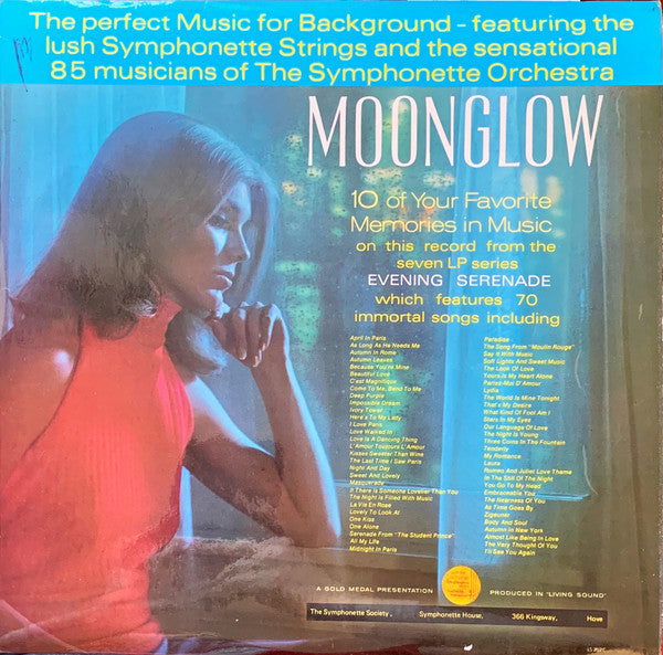 Symphonette Strings - Moonglow - Used Vinyl Record