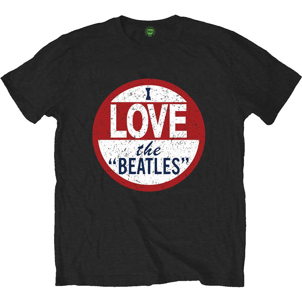 Beatles - tshirt - Unisex - T-Shirts - Medium - Short Sleeves - I Love
