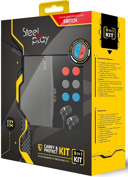 Steelplay - Carry & Protect Kit (11 in 1) /Switch - New Switch