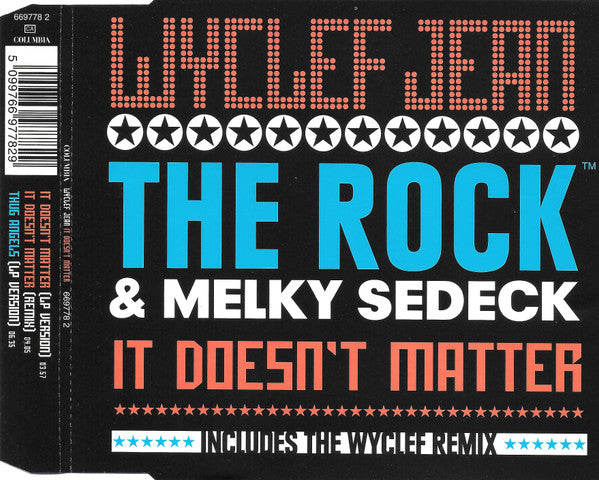 Wyclef Jean - It Doesn't Matter - Used CD