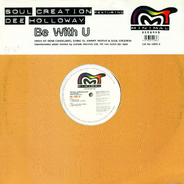 Soul Creation - Be With U - Used Vinyl Record 12"