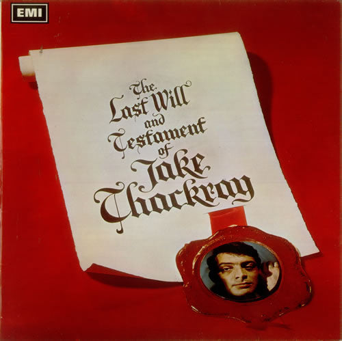 Jake Thackray - Last Will And Testament Of - Used Vinyl Record
