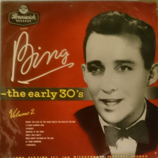 Bing Crosby - Early 30's Vol. 2 - Used Vinyl Record