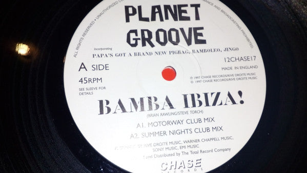 Planet Groove - Bamba Ibiza - Used Vinyl Record 12"