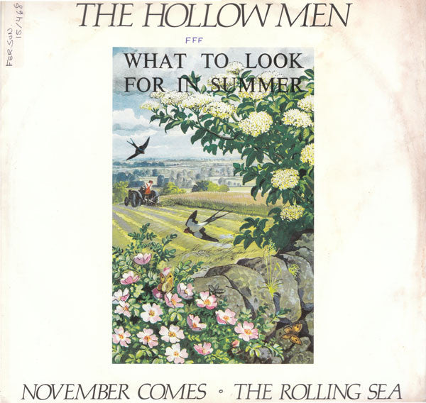 Hollow Men - November Comes / The Rolling Sea - Used Vinyl Record 12"