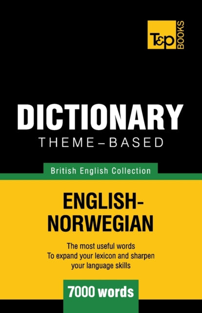 aranov - me-based dictionary British English-Norwegian - 7000 words -