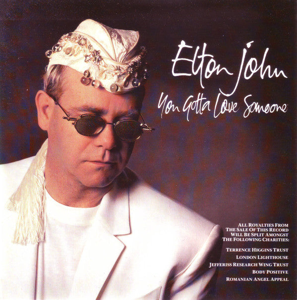Elton John - You Gotta Love Someone - Used Vinyl Record 7"