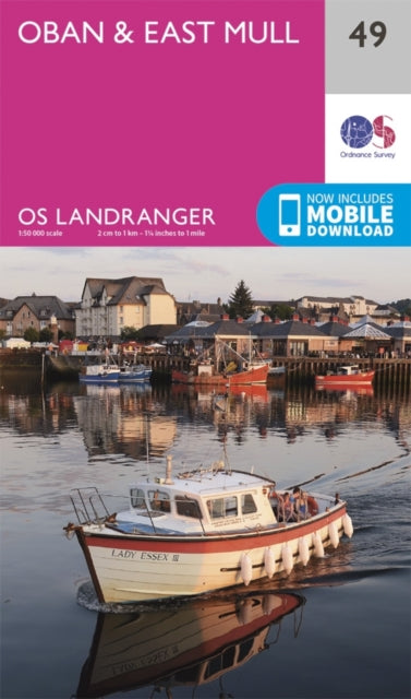 Ordnance Survey - Oban & East Mull : 049 - New Sheet map
